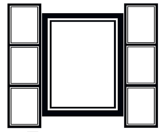 A-format-001 framed
